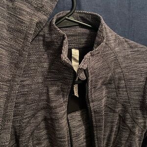 Lululemon Athletica Black Textured Jacket